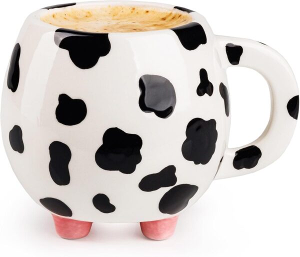 Cow Print Cup Cow Mug With Udders 15oz Cow Coffee Mug - Cow Mugs - 450 ml Cow Print Cups Cow Cup Cow Print Mug - Cow Print Stuff