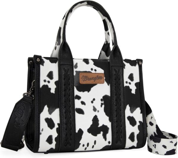 Tote Bag for Women Western Cow Print Purse Designer Top Handle Handbags