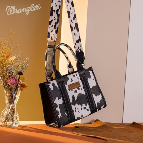 Tote Bag for Women Western Cow Print Purse Designer Top Handle Handbags - Image 5